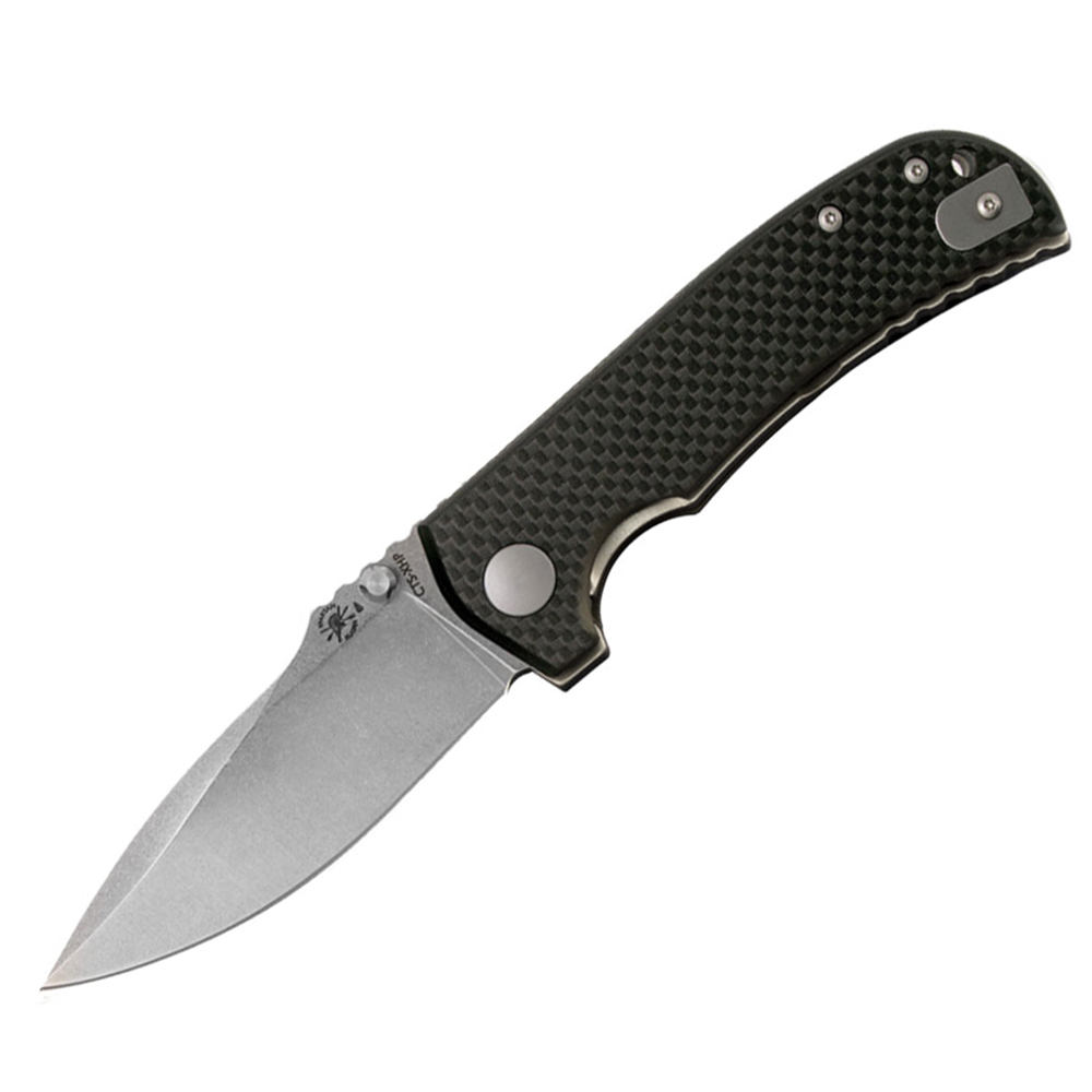Spartan Blades ASTOR CF/G10 SFBL8CF Black 1