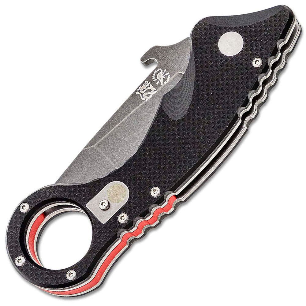 Spartan Blades SHOTO G10 SFBL9BK Black/Red 5