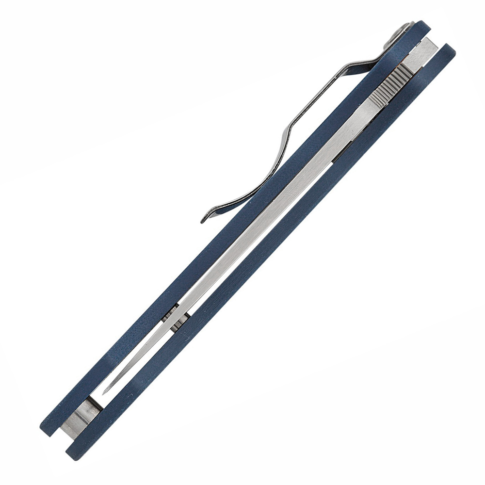 Spyderco Para Military 2 CPM-SPY27 Satin Plain G10 Cobalt Blue C81GPCBL2 5