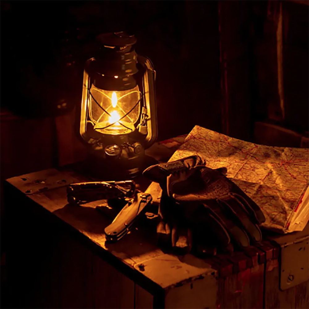 Газова лампа STURMLATERNE OLIV 23cm 2