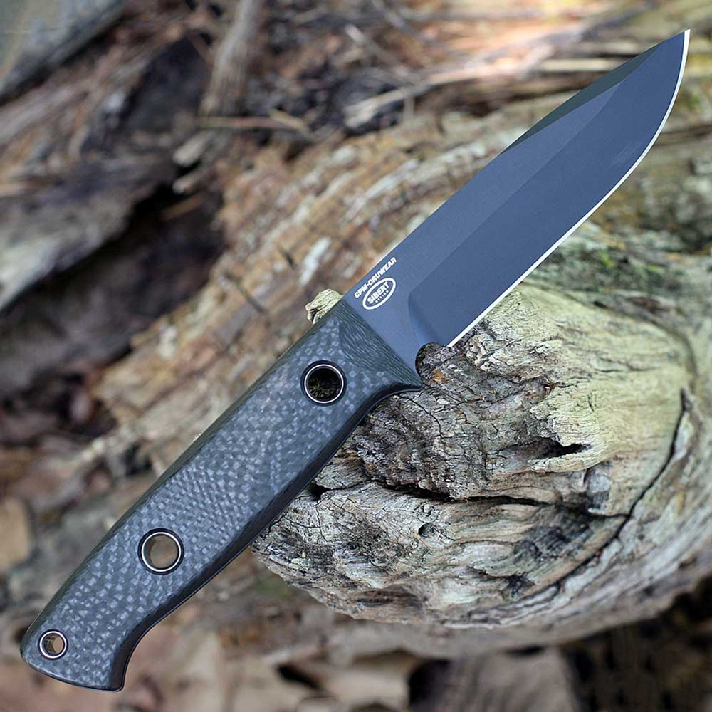 Benchmade Bushcrafter CPM-CruWear Black Carbon Fiber 163BK 3