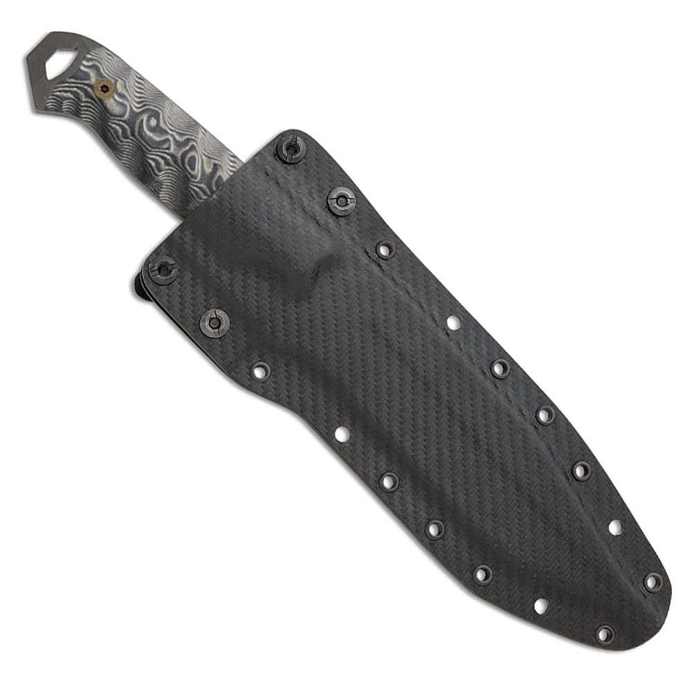 Dawson Marauder MagnaCut Apocalypse Black Finish Forest Camo G10 2
