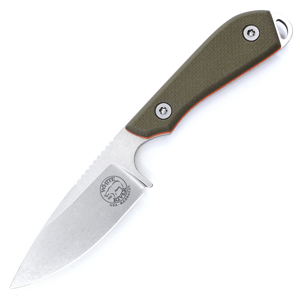 White River M1 Pro Green/Orange G10 Magnacut 1