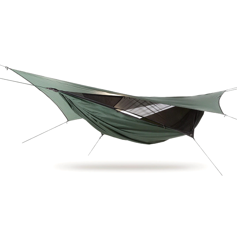 Хамак с комарник и тента Hennessy Hammock Jungle Expedition Zip 1