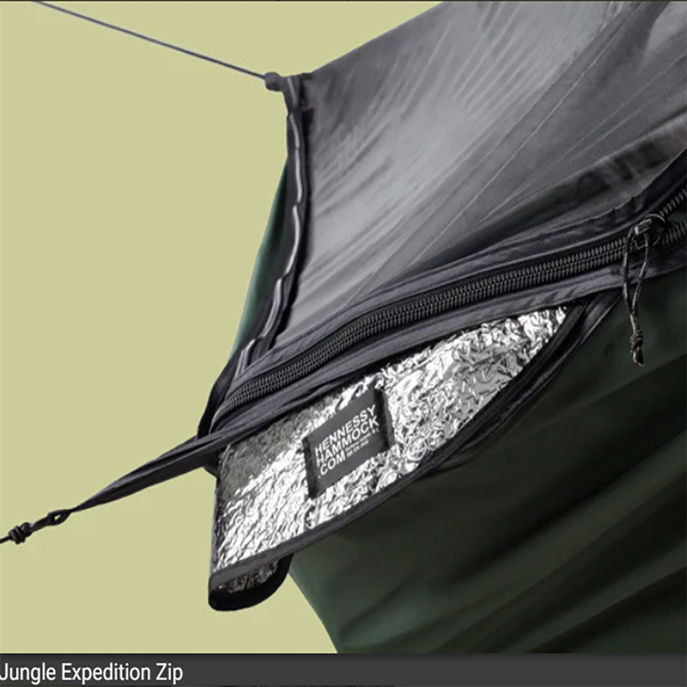 Хамак с комарник и тента Hennessy Hammock Jungle Expedition Zip 2