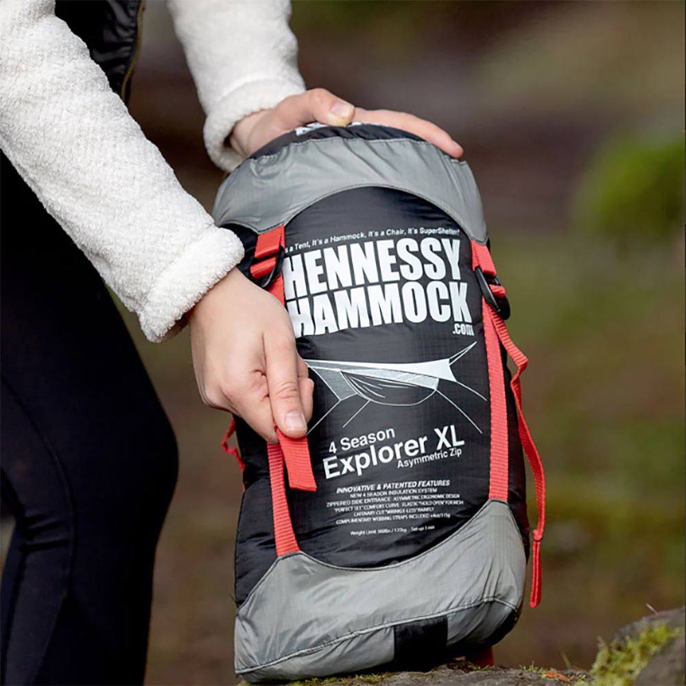 Хамак с комарник и тента Hennessy Hammock 4Season Explorer Zip XL 6