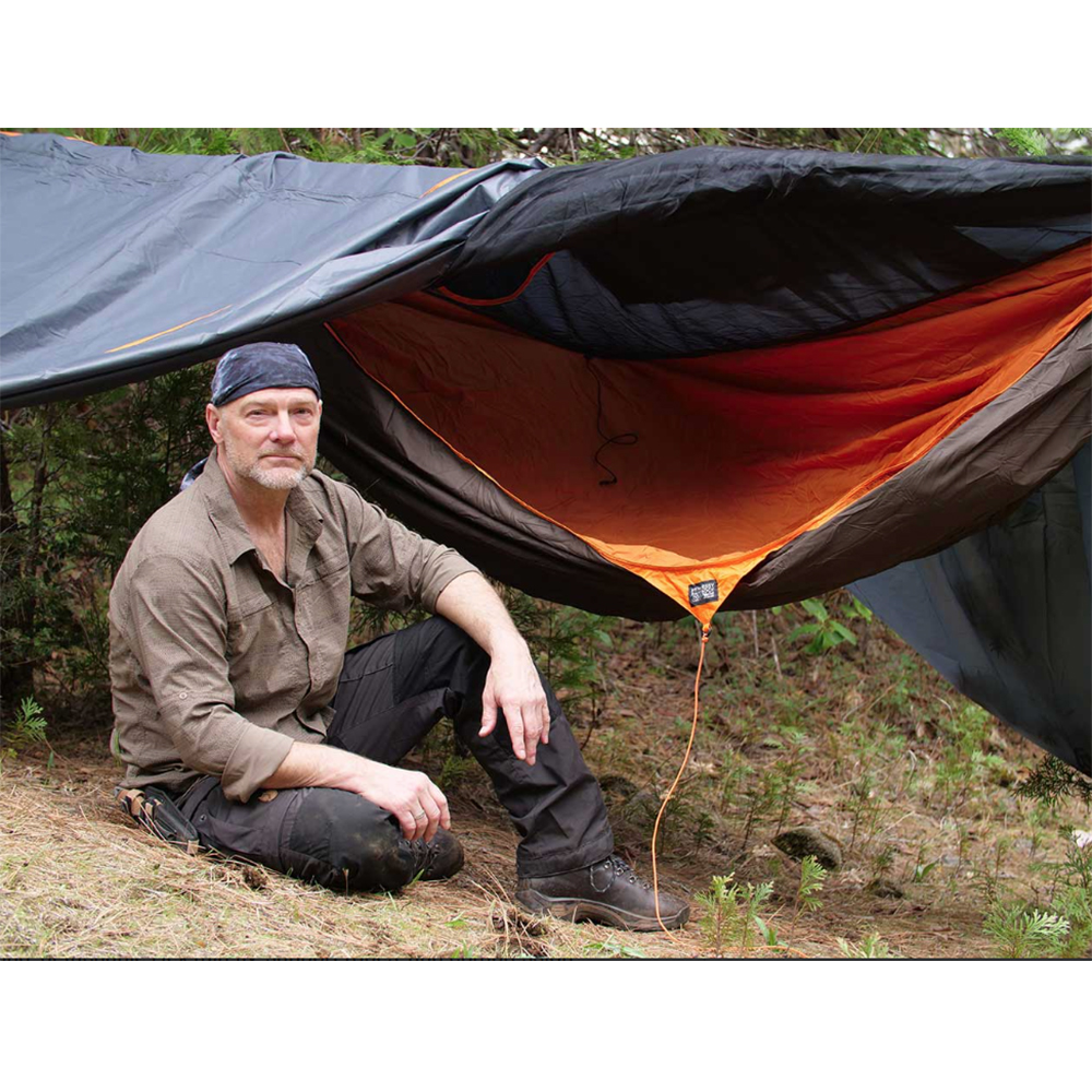 Хамак с комарник и тента Hennessy Hammock 4Season Survivorman Zip XL 2