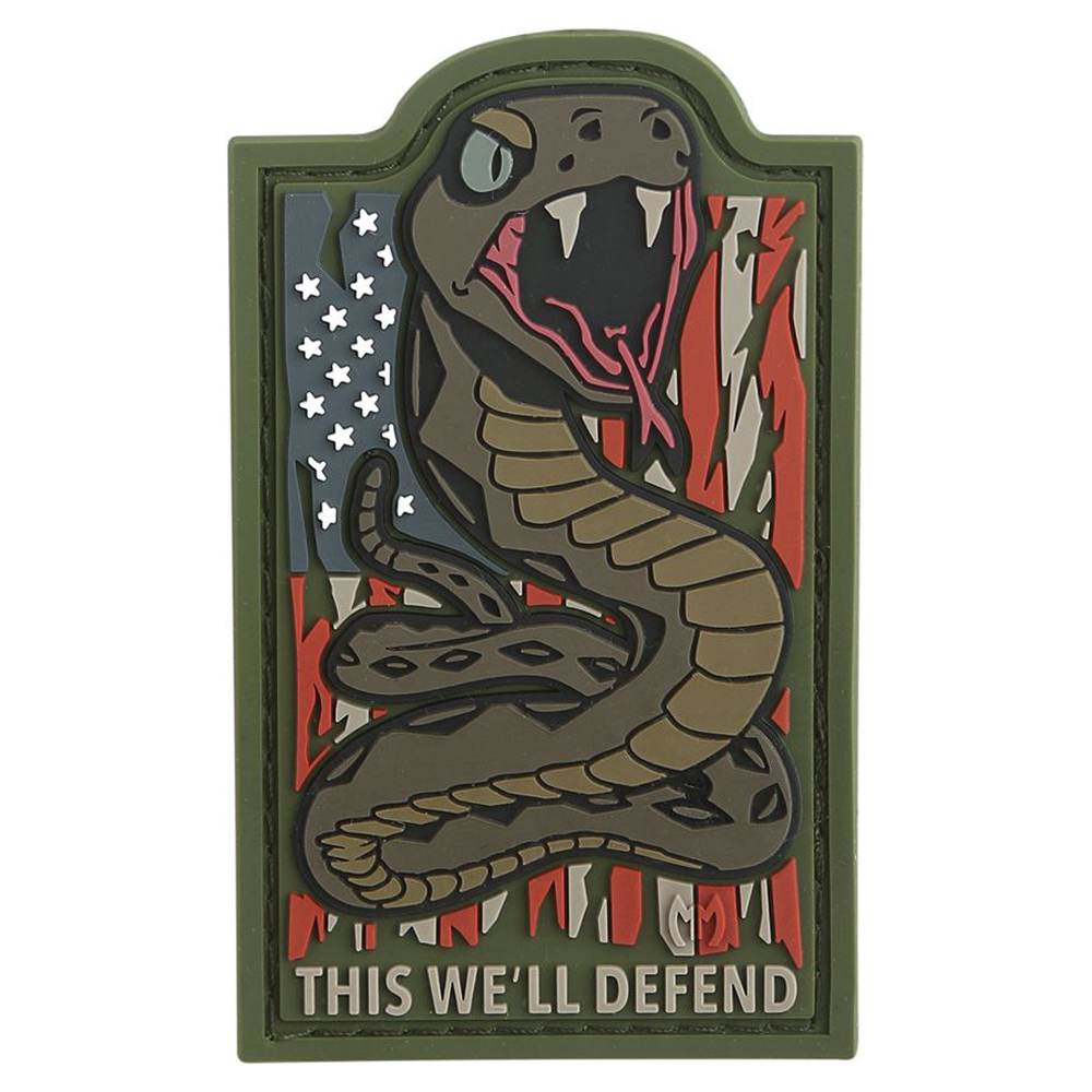 Велкро емблема пач Maxpedition This We'll Defend Patch Tact 1