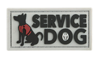 Велкро емблема пач Maxpedition Service Dog Patch Tact