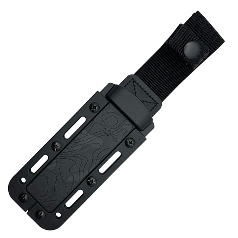 Demco Armiger 4 Fixed Blade Spear Point Black DEM09647 3