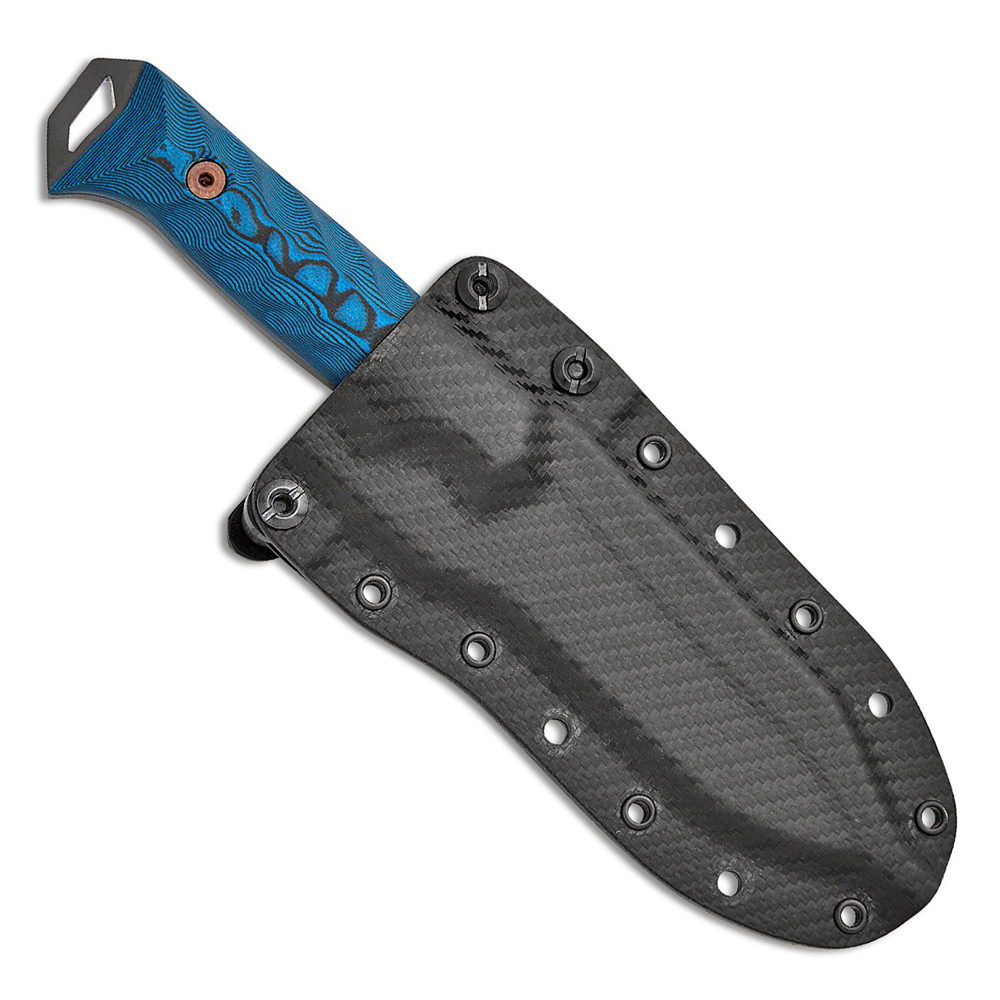 Dawson Shepherd CPM-MagnaCut Apocalypse Black Blade Blue/Black G10 3