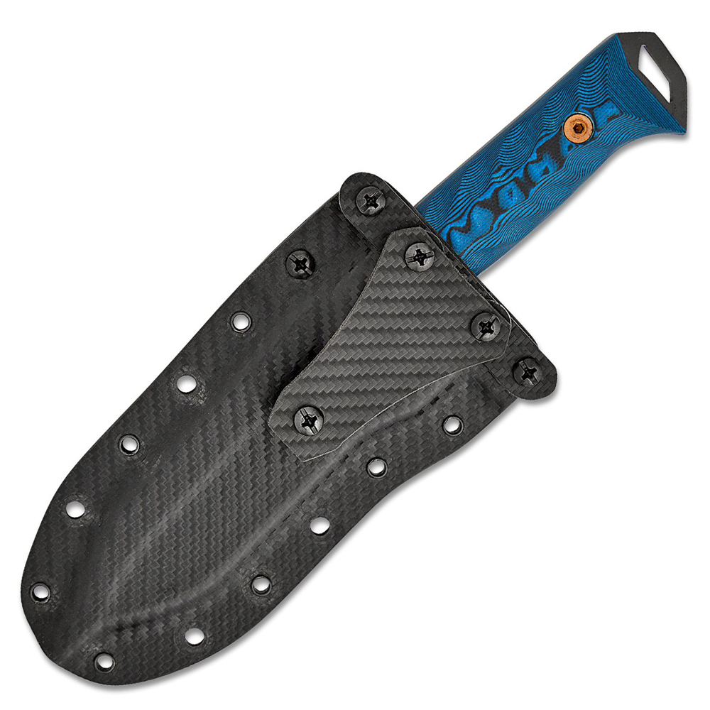 Dawson Shepherd CPM-MagnaCut Apocalypse Black Blade Blue/Black G10 4