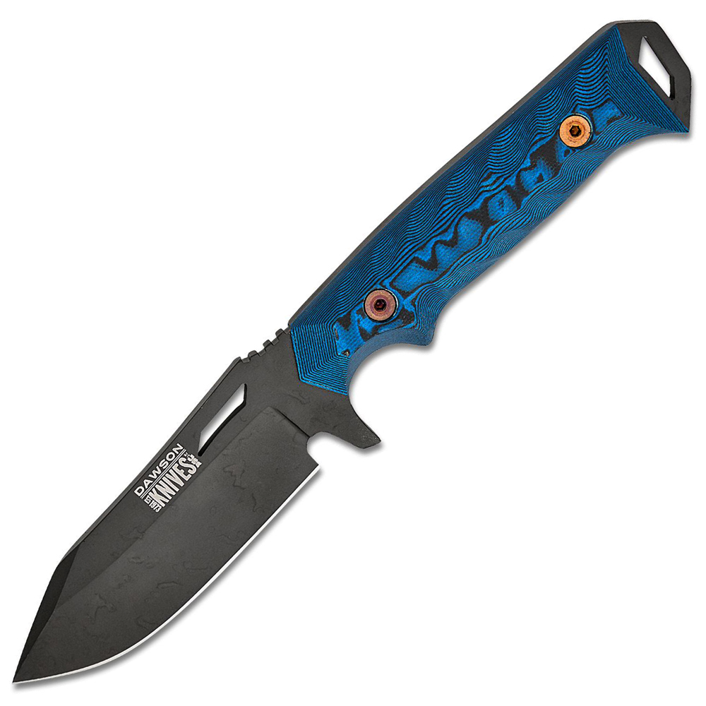Dawson Shepherd CPM-MagnaCut Apocalypse Black Blade Blue/Black G10 1
