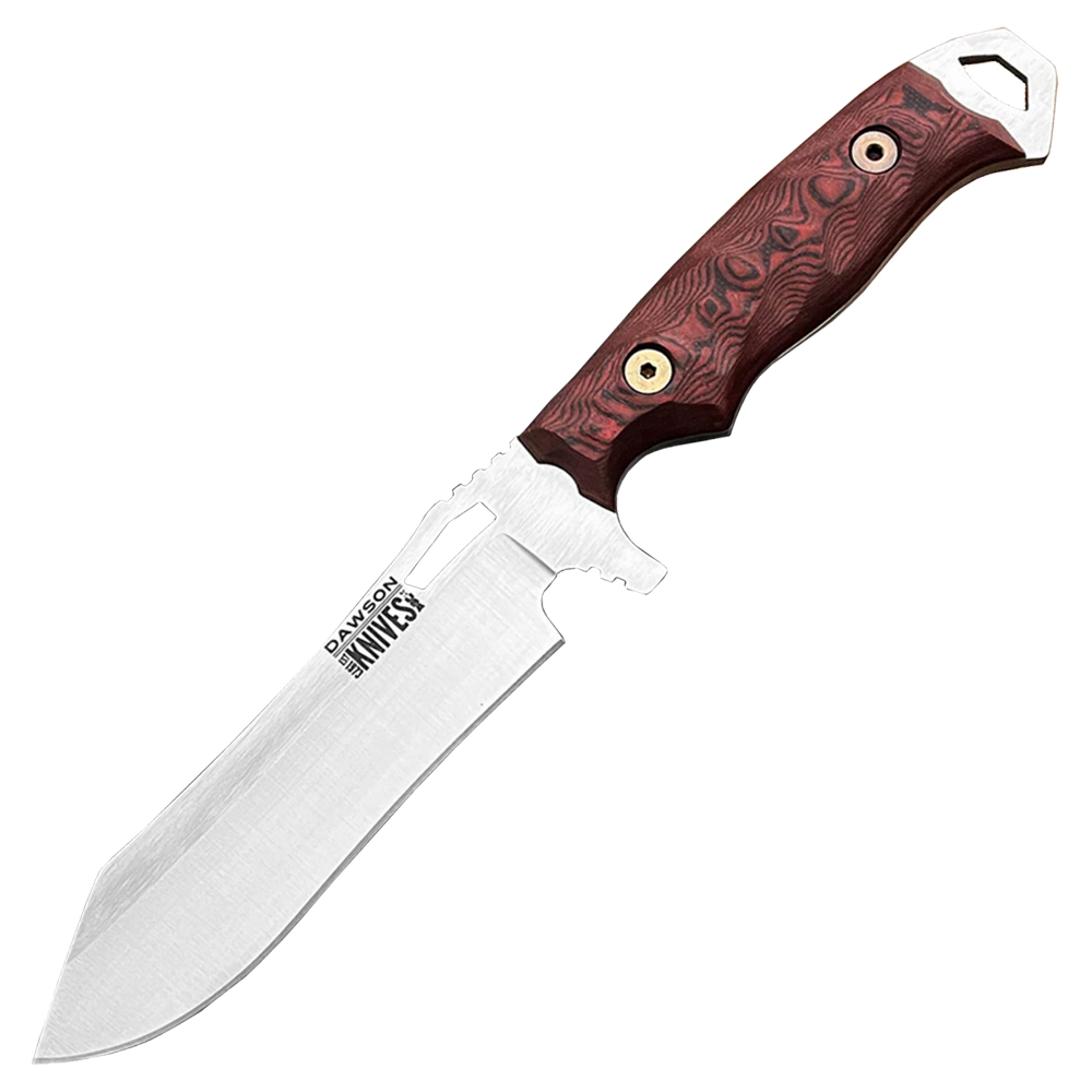 Dawson Wilderness CPM-MagnaCut Satin Red/Black G-10 1