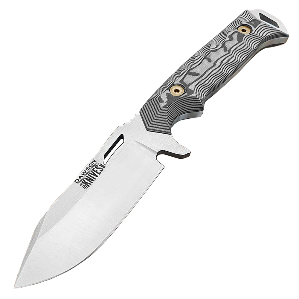 Dawson Shepherd CPM-MagnaCut Satin White/ Black G10 1