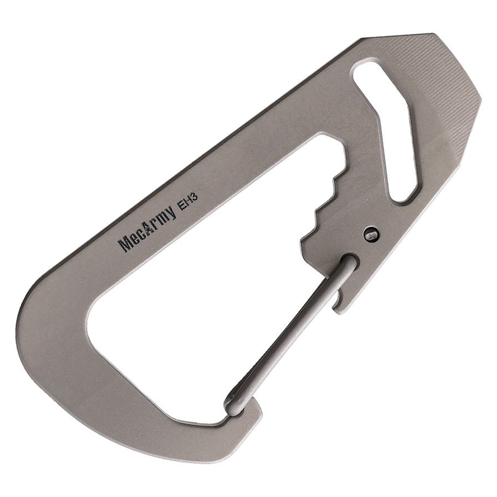 Титаниев карабинер MecArmy EH3 Titanium EDC Carabiner 1
