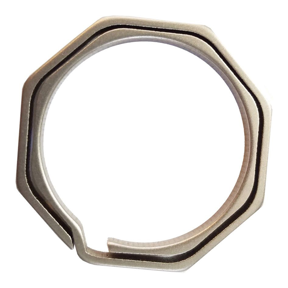 Титаниев ключодържател Thoriam Tactical Titanium Octagon Keyring 1