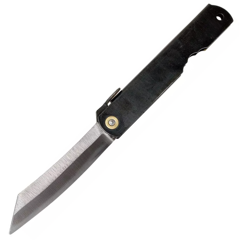 Higonokami Triple Layered SK Folder 07 Black HIGO07BL 1