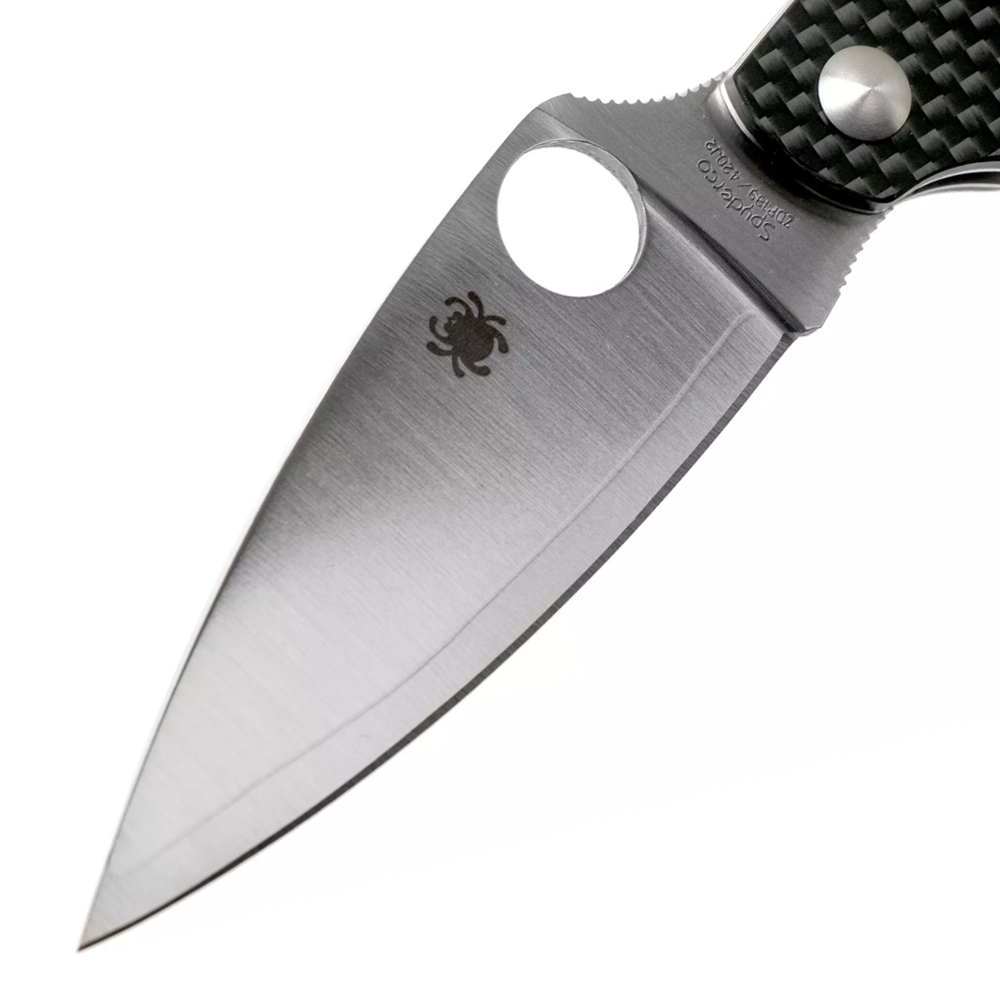 Spyderco Caly 3.5 ZDP-189/420J2 Plain Carbon Fiber C144CFPE 3