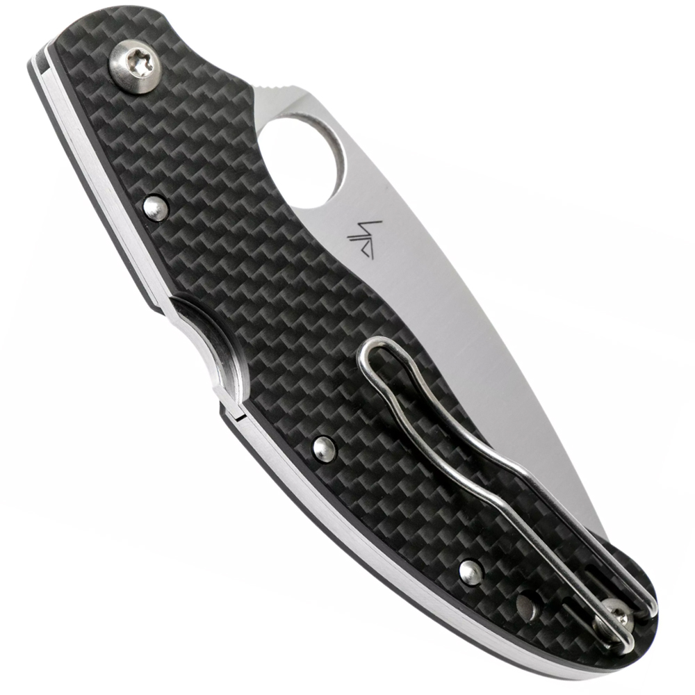 Spyderco Caly 3.5 ZDP-189/420J2 Plain Carbon Fiber C144CFPE 4