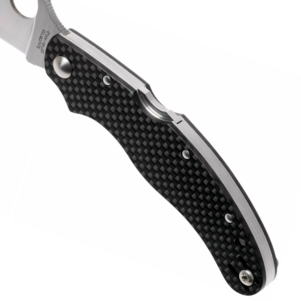 Spyderco Caly 3.5 ZDP-189/420J2 Plain Carbon Fiber C144CFPE 7