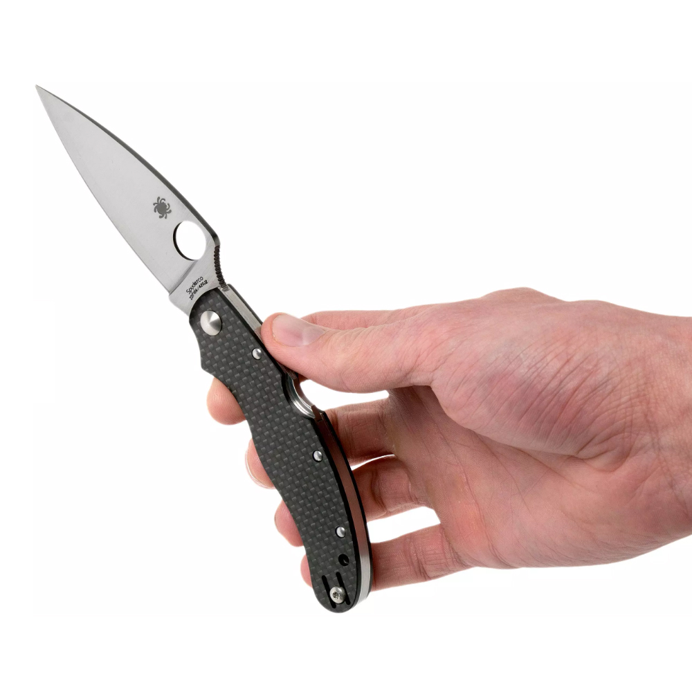 Spyderco Caly 3.5 ZDP-189/420J2 Plain Carbon Fiber C144CFPE 8
