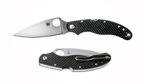 Spyderco Caly 3.5 ZDP-189/420J2 Plain Carbon Fiber C144CFPE