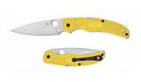 Spyderco Native Chief Lightweight Salt CPM-MagnaCut Satin Plain Yellow FRN C244PYL