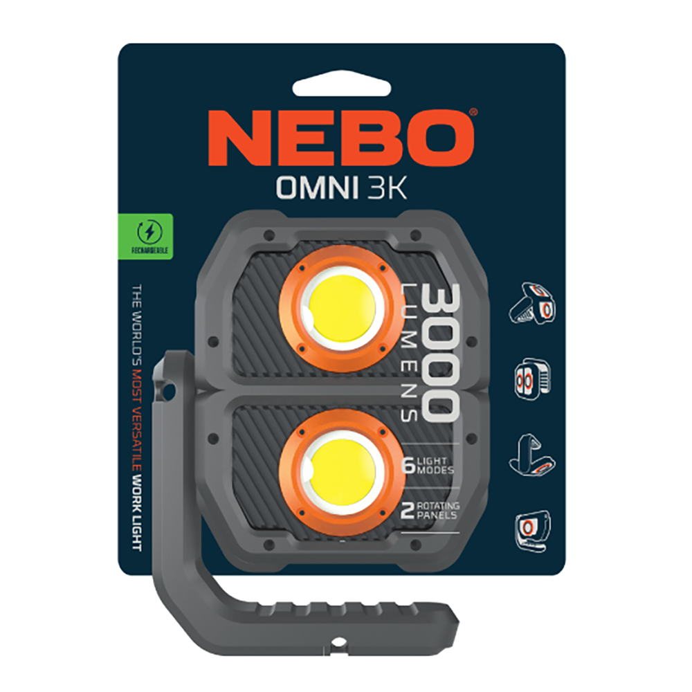 NEBO OMNI 3K Rechargeable LED Work Light 10