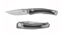 Zero Tolerance 0556 AUTO CPM-MagnaCut Titanium Handles with Carbon Fiber Inlays