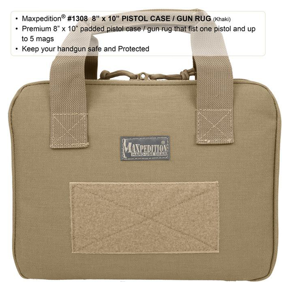 Чанта за пистолет Maxpedition 8 x 10 in Pistol Case Black MX1308B 2