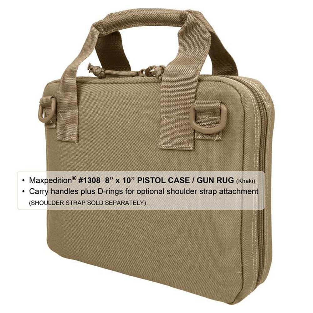 Чанта за пистолет Maxpedition 8 x 10 in Pistol Case Black MX1308B 4