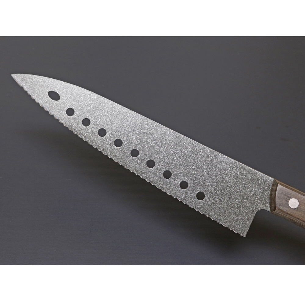 Kanetsune Gyutou Serrated Blade FC-G210-S Fluorine Coating  210mm 5