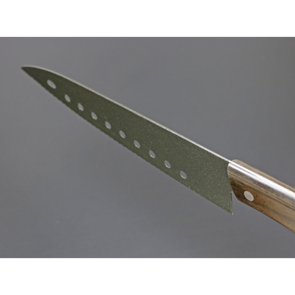Kanetsune Gyutou Serrated Blade FC-G210-S Fluorine Coating  210mm 6