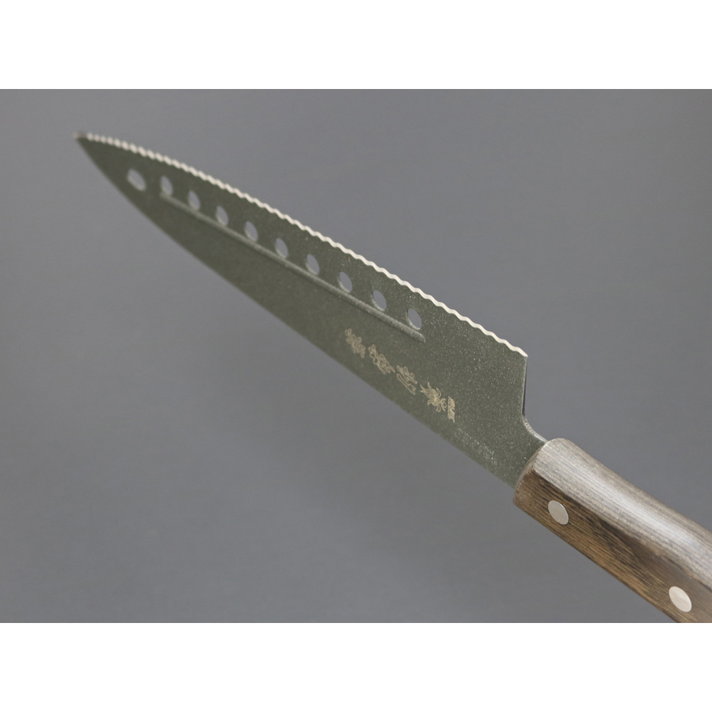 Kanetsune Gyutou Serrated Blade FC-G210-S Fluorine Coating  210mm 7