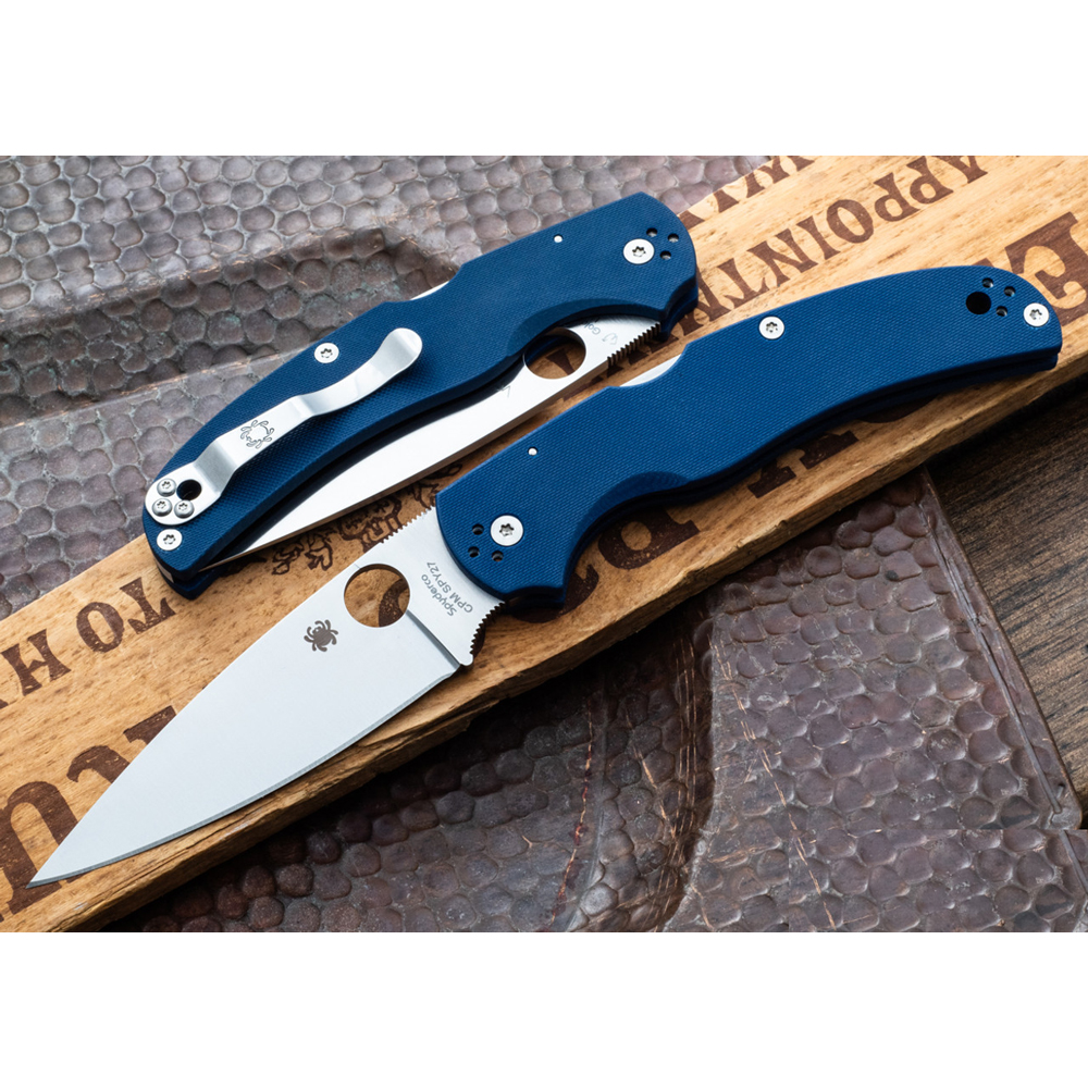 Spyderco Native Chief CPM-SPY27 Cobalt Blue G10 C244GPCBL 3