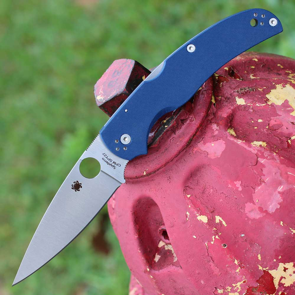 Spyderco Native Chief CPM-SPY27 Cobalt Blue G10 C244GPCBL 4