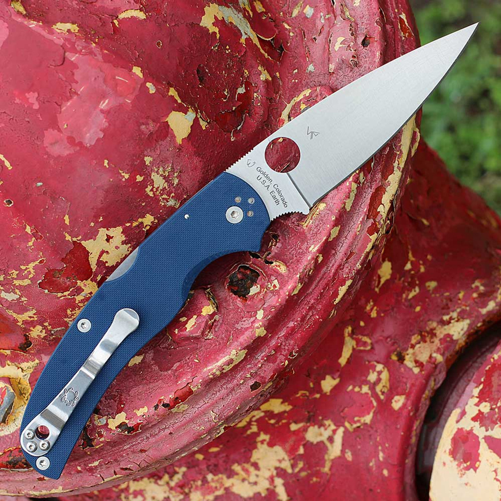 Spyderco Native Chief CPM-SPY27 Cobalt Blue G10 C244GPCBL 5