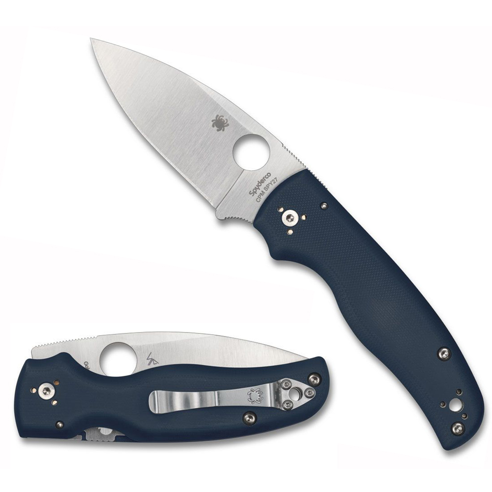 Spyderco Shaman CPM-SPY27 Cobalt Blue G10 C229GPCBL 3