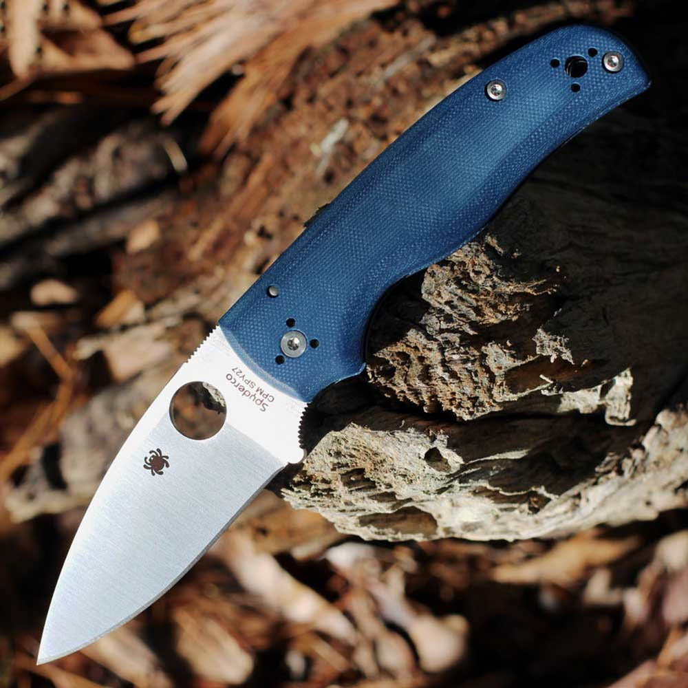 Spyderco Shaman CPM-SPY27 Cobalt Blue G10 C229GPCBL 4