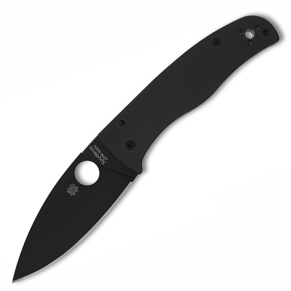 Spyderco Bodacious S30V Black DLC Plain Blade Black G10 C263GPBK 1
