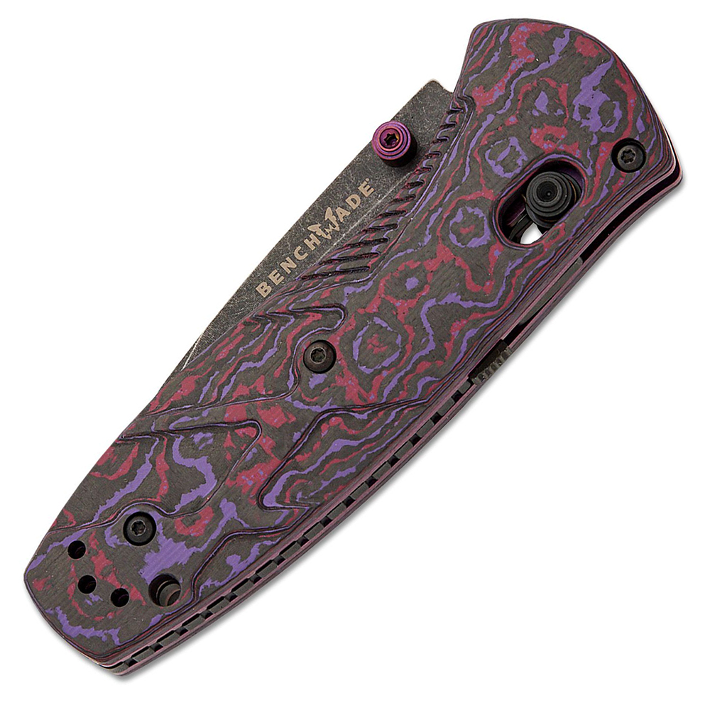 Benchmade MINI BARRAGE 585BK-251 PURPLE HAZE FATCARBON Limited Edition 4