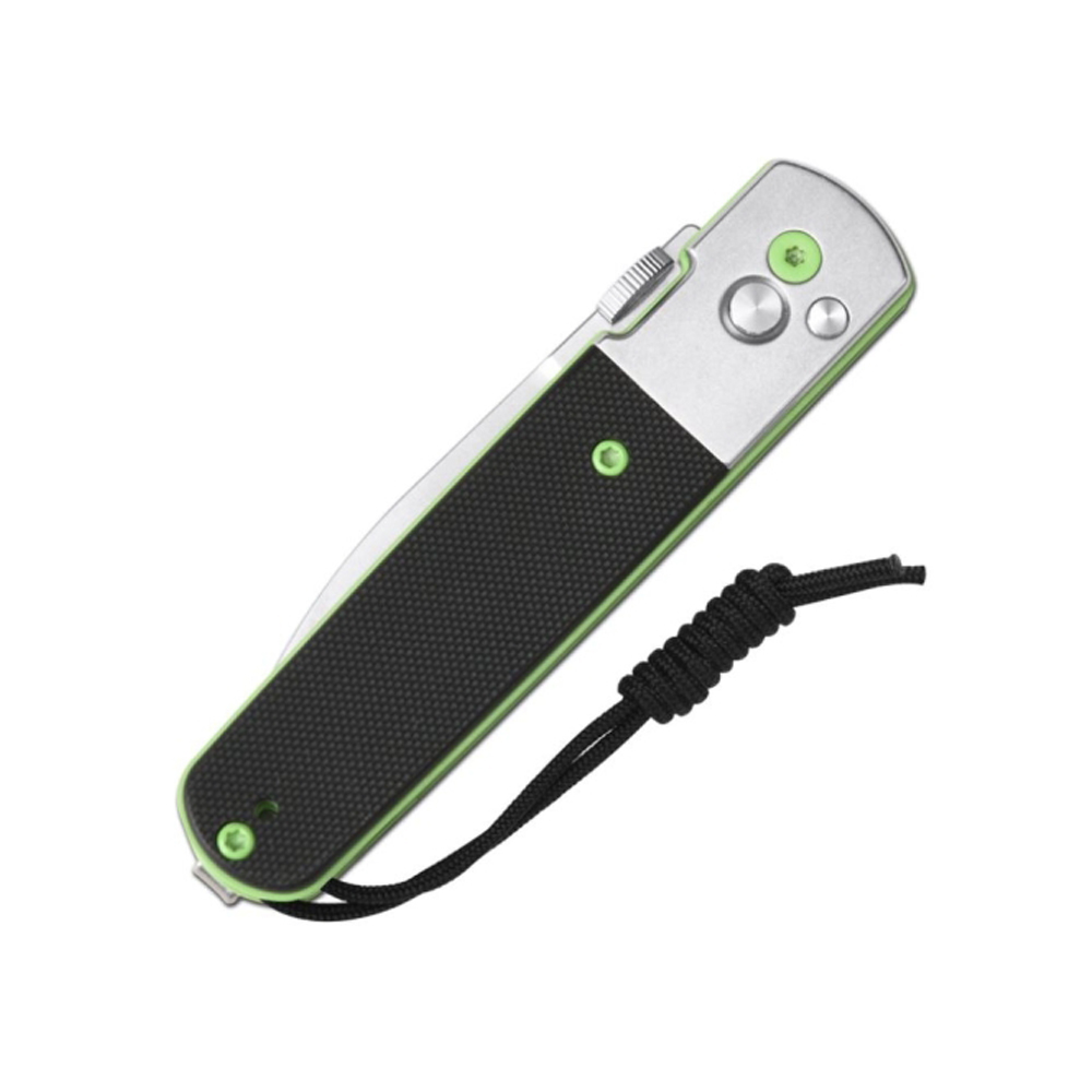 CJRB Locust Button Lock AR-RPM9 Black G10 Green J1951-SBK 3