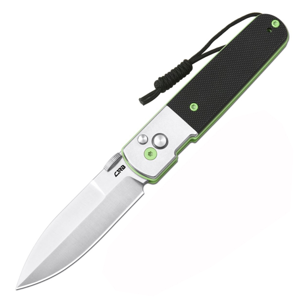 CJRB Locust Button Lock AR-RPM9 Black G10 Green J1951-SBK 1