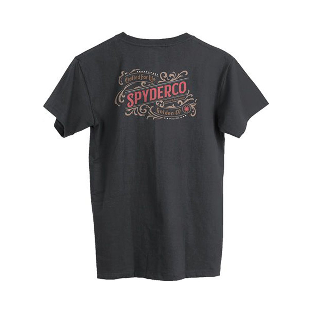 Тениска Spyderco Western T-Shirt Black 2