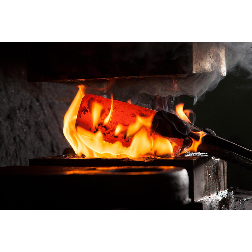 Кована Вила Krumpholz с пружинно гнездо 4 байонетни зъбци и Т-образна дръжка от ясен 5