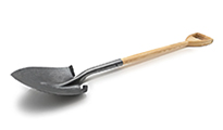 Кована лопата Krumpholz American Style Shovel