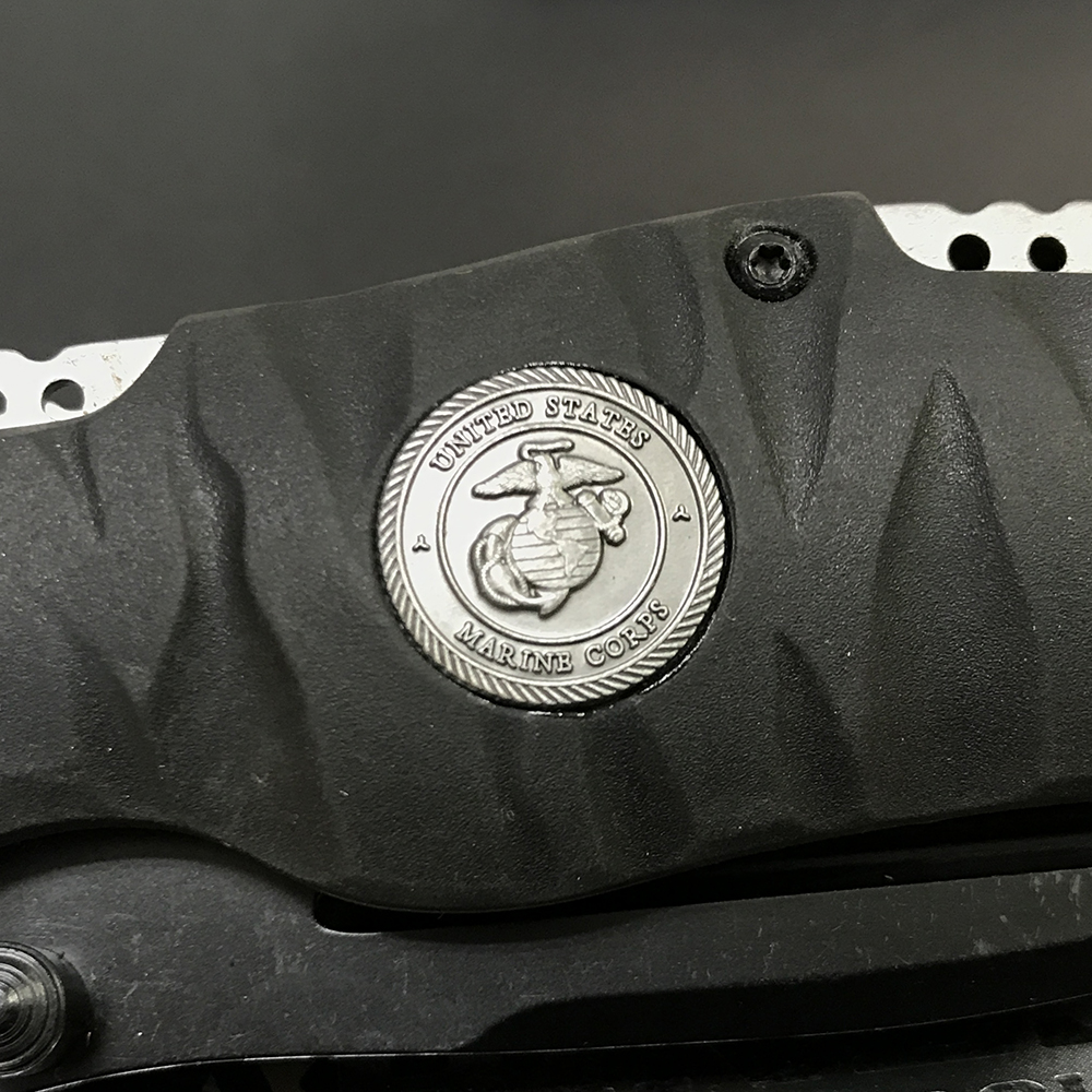 USMC 1020BK Reaper Black Manual Opening 5