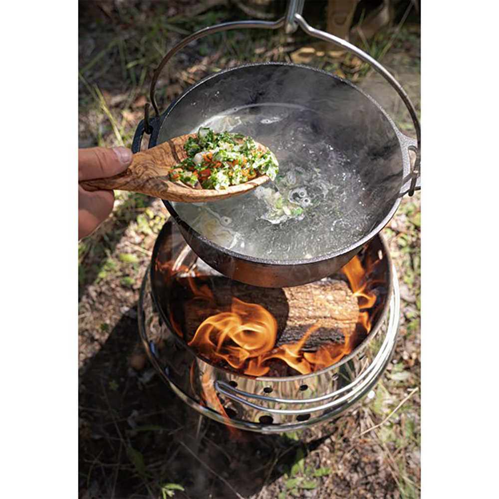 Petromax FLAT BOWL 23 CM OLIVE WOOD 3