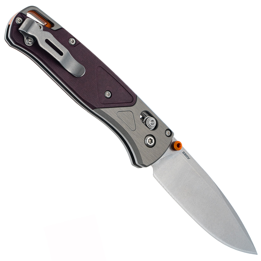 Benchmade 535-09 Bugout Aluminum &amp; Redstone Richlite 2